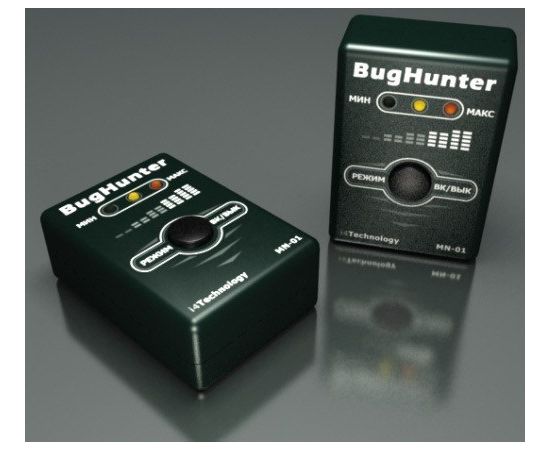 Портативный детектор-обнаружитель жучков и камер «БагХантер Мини», фото 2