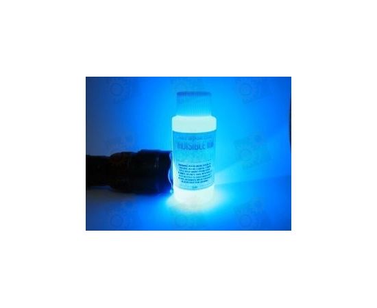 Чернила прозрачные невидимые при обычном освещении, светится синим в UV (УФ - Ультрафиолетовом свете), фото 2