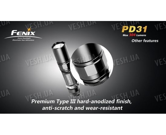 Фонарь Fenix PD31 R5 Cree XP-G LED (R5), фото 8