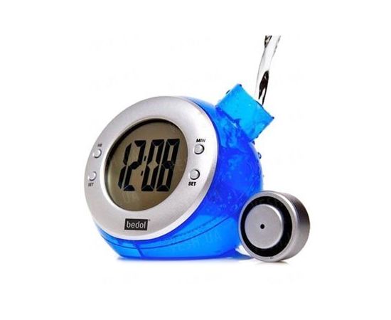 Настольные часы без батареек, работающие на обыкновенной воде, фото 2