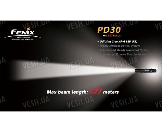 Фонарь Fenix PD30 Cree XP-G LED (R5), фото 10
