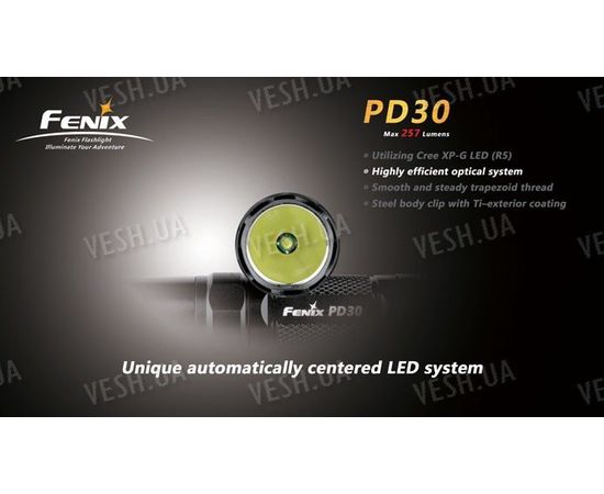 Фонарь Fenix PD30 Cree XP-G LED (R5), фото 7
