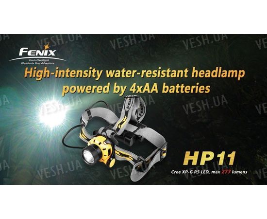 Налобный фонарь Fenix HP11 Cree XP-G (R5), фото 9 Налобный фонарь Fenix HP11 Cree XP-G (R5), фото 9