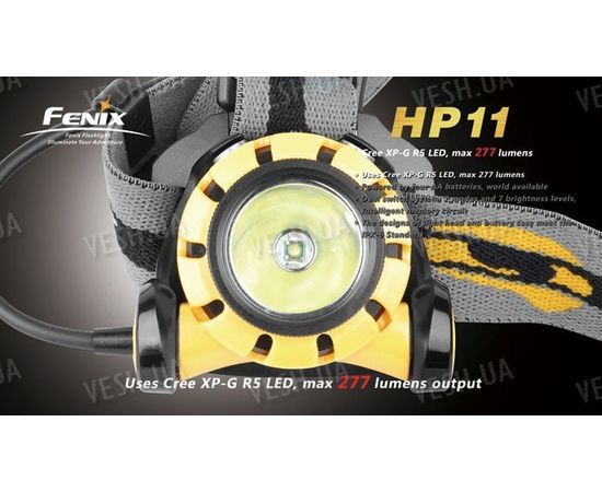 Налобный фонарь Fenix HP11 Cree XP-G (R5), фото 8 Налобный фонарь Fenix HP11 Cree XP-G (R5), фото 8