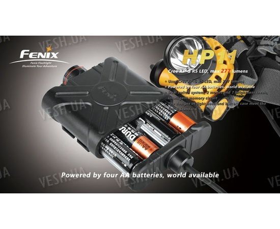 Налобный фонарь Fenix HP11 Cree XP-G (R5), фото 7 Налобный фонарь Fenix HP11 Cree XP-G (R5), фото 7