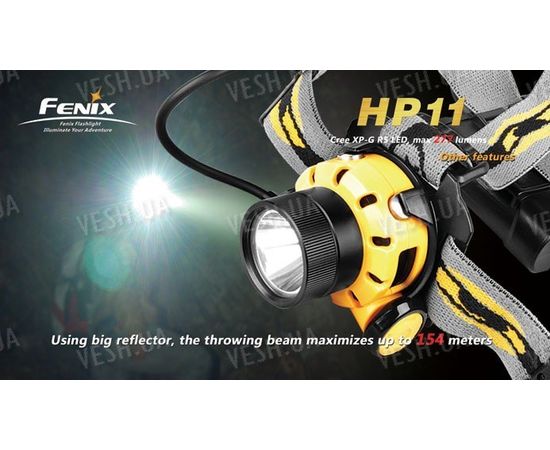 Налобный фонарь Fenix HP11 Cree XP-G (R5), фото 3 Налобный фонарь Fenix HP11 Cree XP-G (R5), фото 3