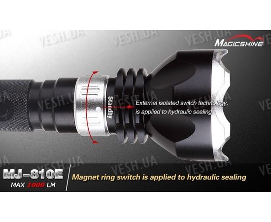Фонарь для дайвинга MagicShine MJ-810E CREE XM-L, фото 9