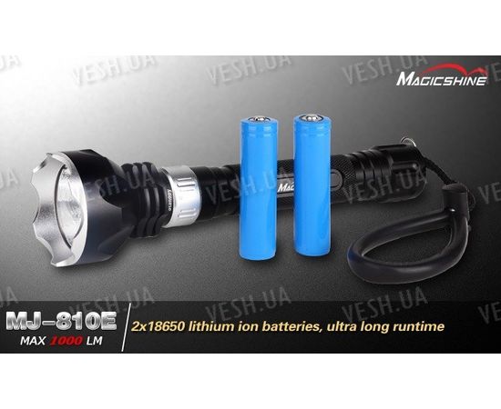 Фонарь для дайвинга MagicShine MJ-810E CREE XM-L, фото 8