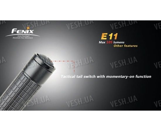 Фонарь Fenix E11 (Cree XP-E LED , 105лм, 1xAA), фото 5
