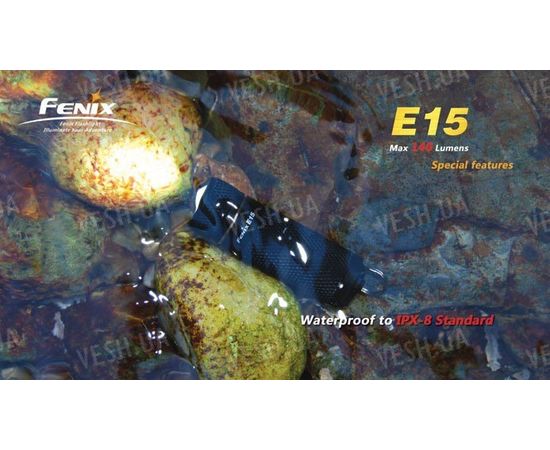 Фонарь Fenix E15 (Cree XP-E LED , 140лм, 1xCR123), фото 3