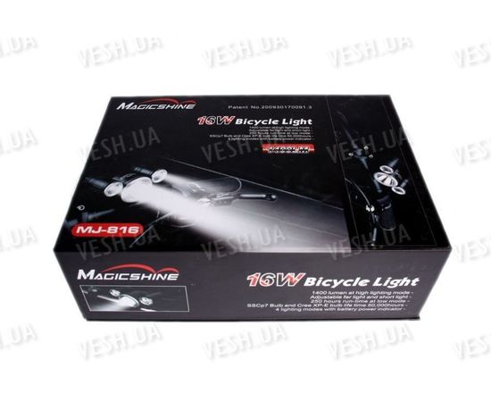 Фонарь MagicShine MJ-816 Cree XP-E велофара, фото 2 Фонарь MagicShine MJ-816 Cree XP-E велофара, фото 2
