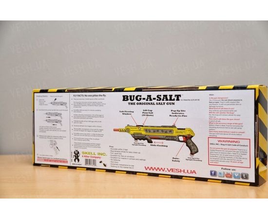 Мухострел солевой пистолет-ружье BAG-A-SALT, фото 7 Мухострел солевой пистолет-ружье BAG-A-SALT, фото 7