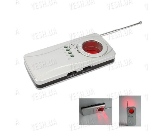 Универсальный детектор обнаружитель проводных и беспроводных камер и беспроводных радио жучков, фото 4