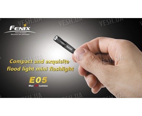 Фонарь Fenix E05 Cree XP-G R4 LED, фото 5