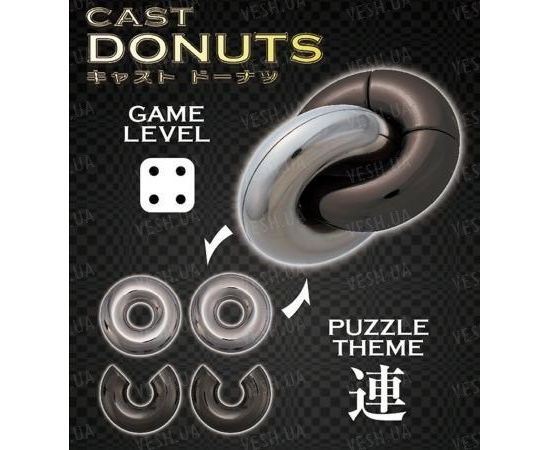 4* Пончики (Cast Puzzle Donuts), фото 4