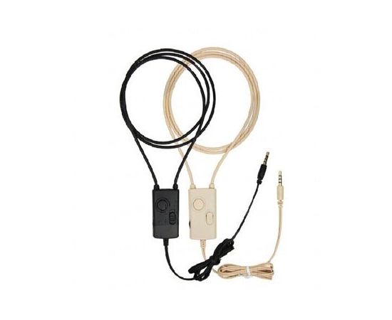Бюджетный комплект беспроводный микронаушник с проводной индукционной петлёй и гарнитурой на шею &quot;Студент эконом&quot;, фото 2
