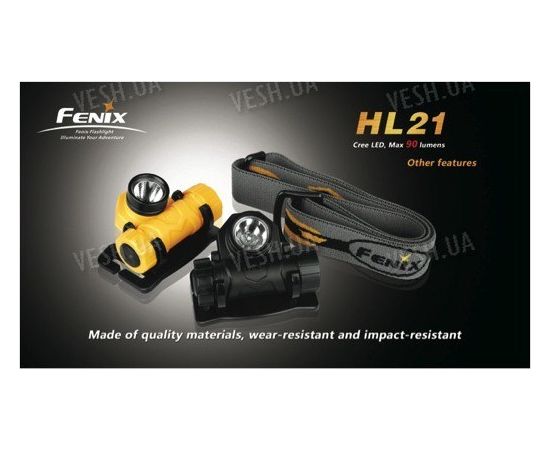 Налобный фонарь Fenix HL21 Cree XP-E LED (R2), фото 2