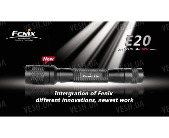 Фонарь Fenix E20 Cree 7090 XR-E LED, фото 8