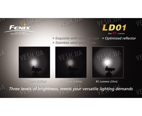 Фонарь Fenix LD01 Cree XP-E LED (R4), фото 4