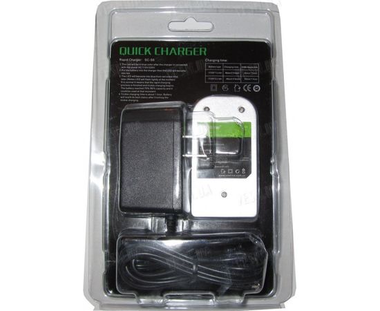 Зарядное устройство Soshine SC-S6 для 16340 (CR123A) с автоадаптером, фото 4