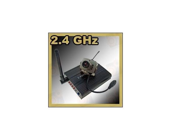 Набор беспроводная USB цифровая Wi-Fi МИНИ радио видеокамера 2.4 Ghz + приёмник видеосигнала с прямым подключением к компьютеру, фото 4