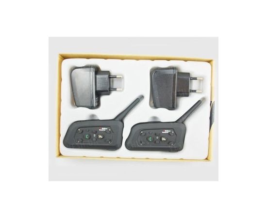 Комплект из 2-х профессиональных bluetooth гарнитур для мотоциклистов дальностью до 1000 метров и одновременной работой до 6 человек (модель BTI-1000 prof), фото 4