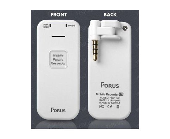 Диктофон для смартфона iPhone 4, 4s, 5, 5c, 5s FSV-U2, фото 4