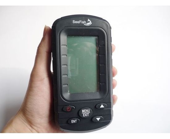 Портативный беспроводный сонар с экраном 3 дюймовый (эхолот, рыболокатор) для поиска рыбы (модель SeeFish VERIII) для рек и озер 40 метров, фото 3 Портативный беспроводный сонар с экраном 3 дюймовый (эхолот, рыболокатор) для поиска рыбы (модель SeeFish VERIII) для рек и озер 40 метров, фото 3