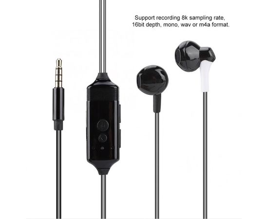 Диктофон для записи звонков  в виде гарнитуры  для смартфонов iPhone и Android, фото 2