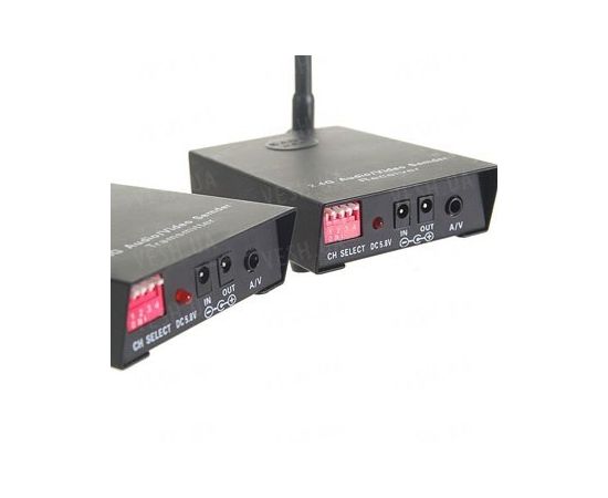 4-х канальный 500 mW комплект беспроводной передачи видео на частоте 2.4 Ghz на расстояние до 400 метров (модель BADA СХ-500 A), фото 4