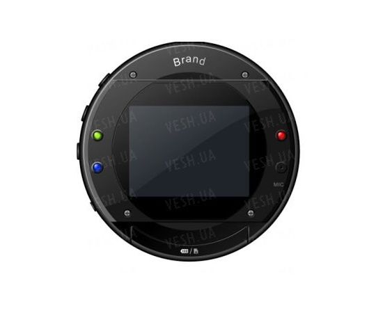 Автомобильный круглый цифровой видеорегистратор (автомобильная камера) 640х480@30fps с 2-х дюймовым LCD экраном (модель DVR-287) !!!ЦЕНА СНИЖЕНА!!!, фото 2