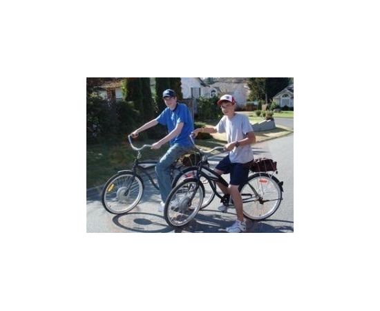 ЭЛЕКТРОНАБОР для велосипеда 500Вт (стандарт заспицованный) 28&#039; дюймов, фото 6