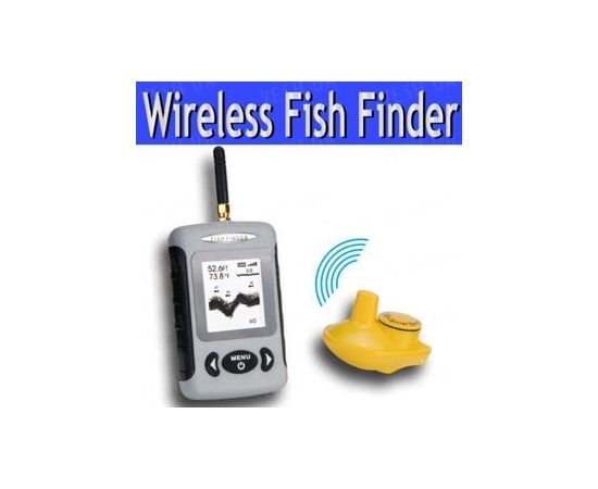Портативный беспроводный сонар (эхолот, рыболокатор) для поиска рыбы (модель FF-W718), фото 2