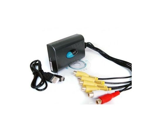 4-х канальный USB видеорегистратор для компьютера или ноутбука с 2-мя звуковыми каналами с поддержкой Windows Vista 32 (мод. EzCAP3104). РАСПРОДАЖА! ЦЕНА СНИЖЕНА!!!, фото 2