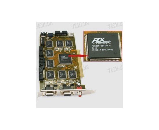 32-х канальная H.264 компьютерная PCI плата видеозахвата для CCTV камер + 8 звуковых канала (200 fps), фото 3 32-х канальная H.264 компьютерная PCI плата видеозахвата для CCTV камер + 8 звуковых канала (200 fps), фото 3