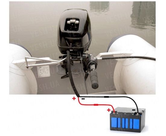 Лодочный электромотор EPO-20HP 20 л.с. 24В-48В, фото 2