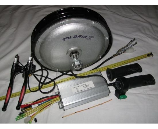 Кит комплект Мотор-колесо 48В 500Вт(мотор), 750Вт(Контроллер) Круиз Контроль, фото 2 Кит комплект Мотор-колесо 48В 500Вт(мотор), 750Вт(Контроллер) Круиз Контроль, фото 2