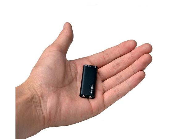 Мини диктофон с активацией голосом Savetek 200, 16 Гб, Mp3, VOX, 12 часов записи, фото 3