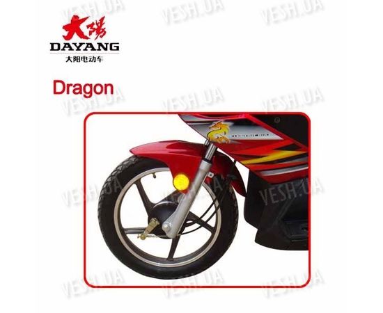 Электроскутер Dragon TDP8666Z, фото 3 Электроскутер Dragon TDP8666Z, фото 3