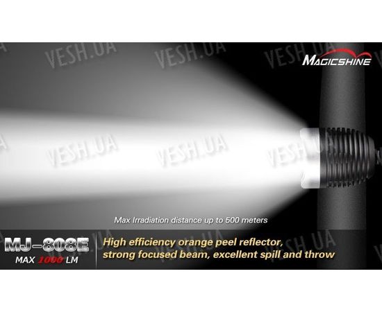 Велофара MagicShine MJ-808E (1000 люмен), фото 8 Велофара MagicShine MJ-808E (1000 люмен), фото 8