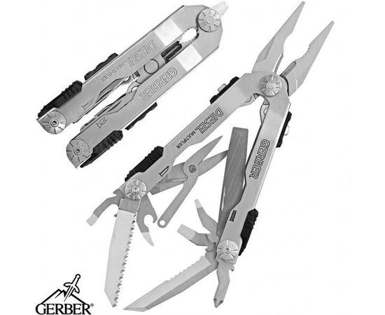 Мультитул Gerber Diesel Multi-Plier Stainless 22-41470 : -GERBER LEGENDARY BLADES, фото 1