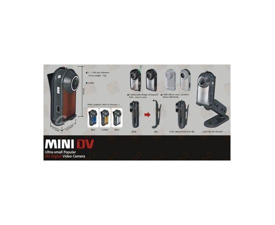 Компактный цифровой микро видеорегистратор для девушек (модель RD-52 she) НОВИНКА, фото 4