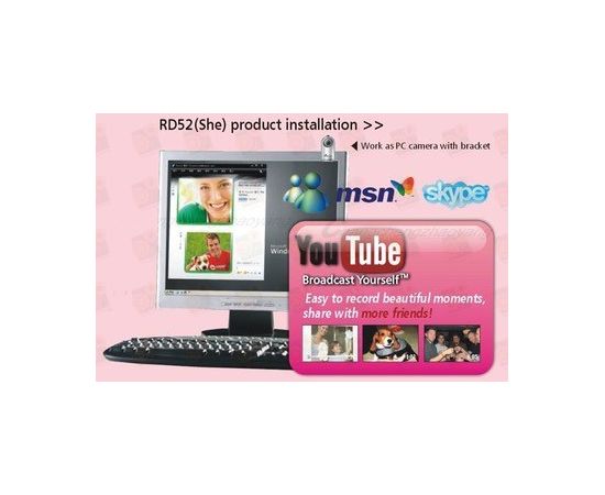 Компактный цифровой микро видеорегистратор для девушек (модель RD-52 she) НОВИНКА, фото 2