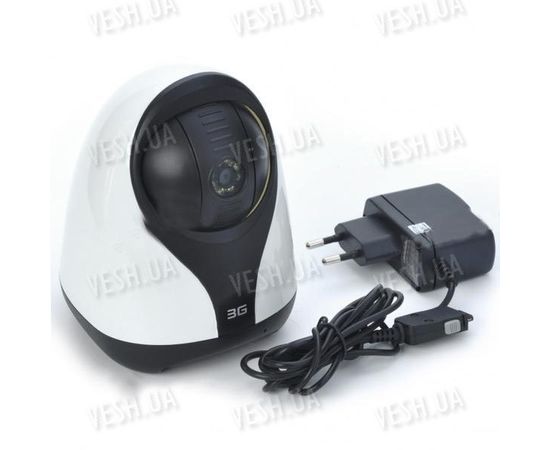 Охранная 3G (WCDMA 2100) видео камера, позволяющая просматривать живое потоковое видео и делать фото с вашего 3G мобильного телефона (модель WT-1041), фото 3