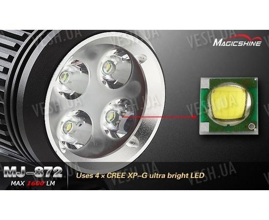 Велофара MagicShine MJ-872 (1600 люмен, Новая версия), фото 7
