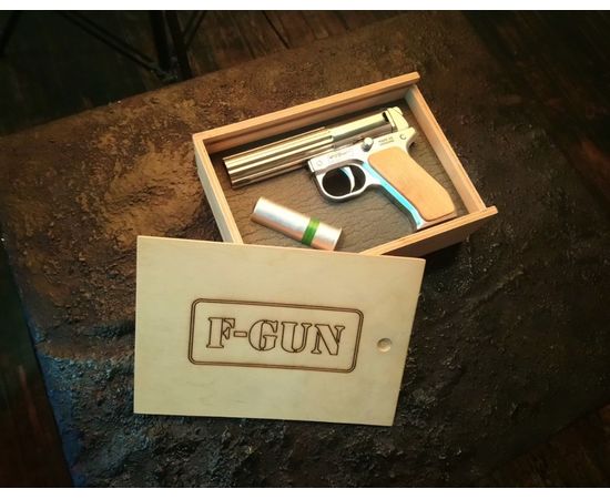 Сигнальный пистолет (ракетница) F-GUN Metal 26,5 мм, фото 9