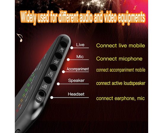 Портативный изменитель голоса  MICGEEK Mi620, фото 4