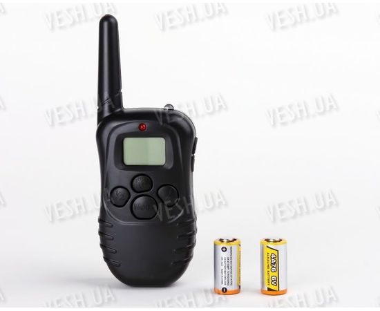 Собачий ошейник - электрошокер с дистанционным управлением с LCD дисплеем для контроля, тренировки и дрессировки собак на расстоянии до 300 метров, фото 3