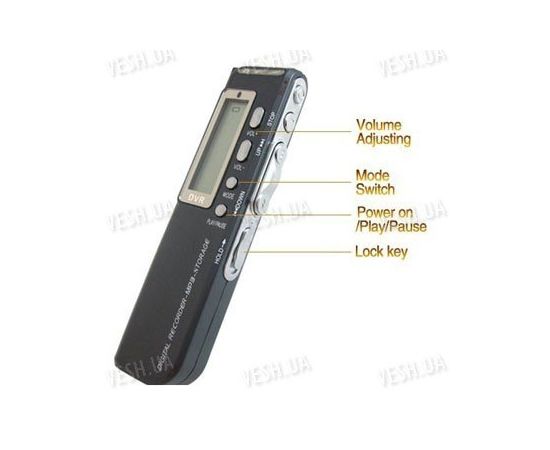 Профессиональный цифровой диктофон с 2 Gb памяти, MP3, LCD монитором и возможностью записи с телефонной линии (модель VR-12), фото 2 Профессиональный цифровой диктофон с 2 Gb памяти, MP3, LCD монитором и возможностью записи с телефонной линии (модель VR-12), фото 2