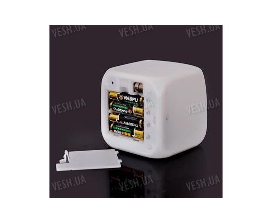 Настольные декоративные электронные часы с 7-ми цветной переливающейся подсветкой, фото 3